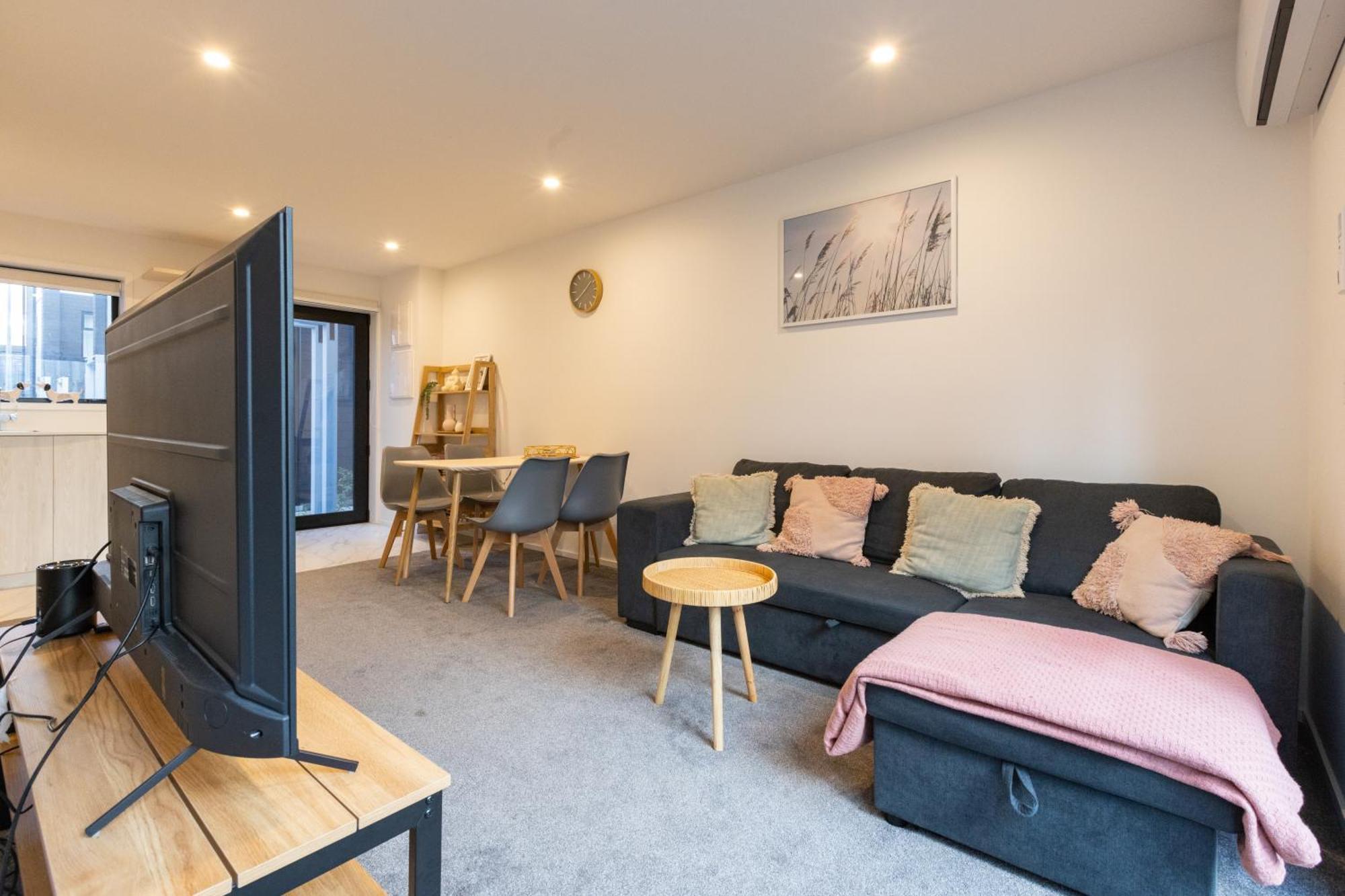 Entertaining Townhouse By Little High Eatery Leilighet Christchurch Eksteriør bilde