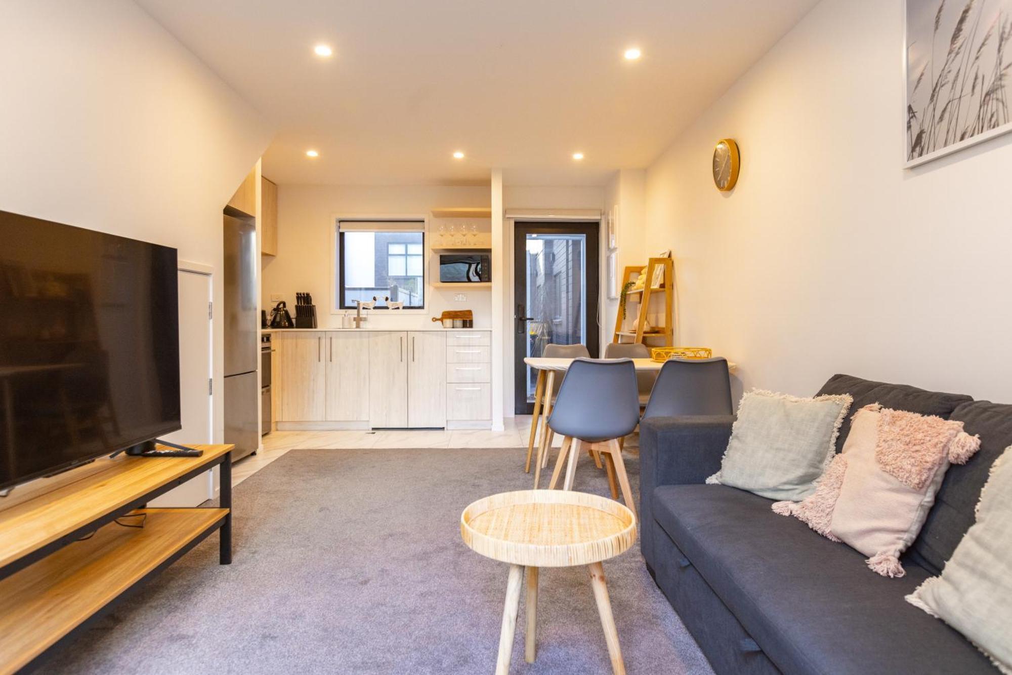 Entertaining Townhouse By Little High Eatery Leilighet Christchurch Eksteriør bilde